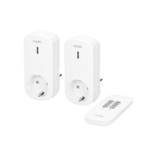 Product image of გადამყვანი პულტით ORNO 2+1 Schuko RS-4 GS