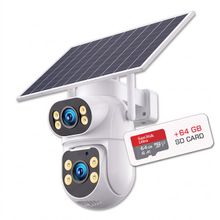 Product image of Yoosee ICAM 4G SOLAR გარე გამოყენების IP Dual-lens კამერა