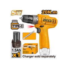 Product image of INGCO CDLI12456 12V ნახშირიანი ელექტრო ხრახნდამჭერი