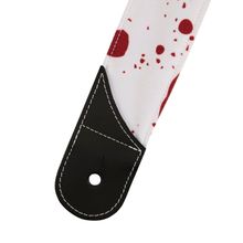 Product image of Jackson® Splatter Strap White and Red 2 გიტარის ქამარი