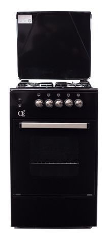 Product image of Gas Cooker/ Oz/ Oz OG 5040 BL / OSmall50X50B4G Coocker, 4Gas, Oven-Gas, 50x50x85, Ignition, Black,Top metal