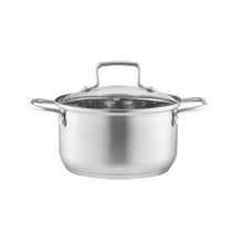 Product image of ქვაბი მინის თავსახურით Ambition HUGO 44461 24სმ 4,5ლ