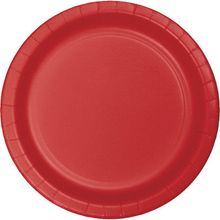 Product image of ფერადი ქაღალდის თეფშები 8ც