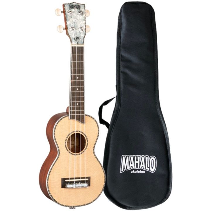 mahalo-mp1-pearl-series-soprano-ukulele-solid-top-natural-ukulele-shalitit
