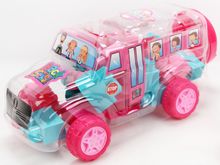 Product image of ასაწყობი სათამაშო/Big Building Blocks - School Bus (Pink)