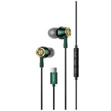 Product image of USAMS US-SJ482 EP-43 Green Type-C მობილურის ყურსასმენი