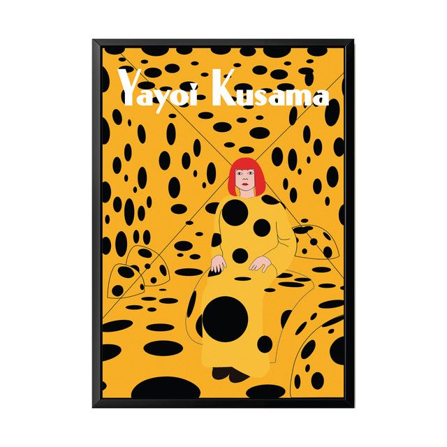 posteri-charchoti-yayoi-kusama-a3