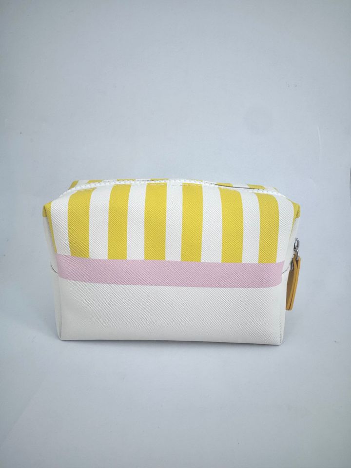 striped-series-cosmetic-bagyellow-kosmetikis-chanta