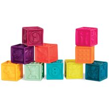 Product image of BTOYS ONE TWO SQUEEZE SOFT BLOCKS სათამაშო კუბიკები
