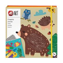 Product image of სახატავი ნაკრები პასტელებით ცხოველები Art AS