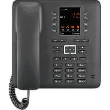 Product image of სტაციონალური ტელეფონი Gigaset Pro Maxwell C Corded VoIP Bluetooth, Visual call notification, Redial TFT Black