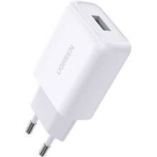 Product image of მობილურის დამტენი UGREEN CD122 (10133), 18W, USB Fast Charger, White