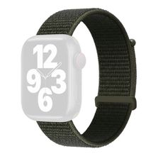 Product image of Mobile and Smartphones/ ZTE/ KALEBOL Nylon Watch Band for Apple Watch Series 10 Ultra 9 8 7 SE 6 5 4 3 2 1 46mm 49mm 45mm 44mm 42mm Wrist Strap - Storm Black