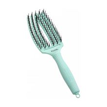 Product image of Olivia Garden Fingerbrush Care Iconic Boar&Nylon Mint M თმის ჯაგრისი