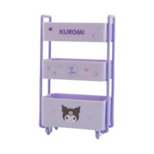 Product image of მინი ორგანაიზერი/Kuromi Mini 3-tier Trolley