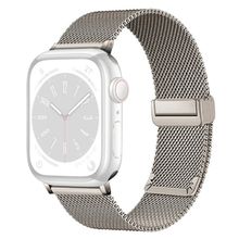 Product image of Mobile and Smartphones/ ZTE/ KALEBOL Magnetic Buckle Watch Band for Apple Watch Series 10 9 8 7 SE 6 5 4 3 2 1 42mm 41mm 40mm 38mm Stainless Steel Strap - Starlight