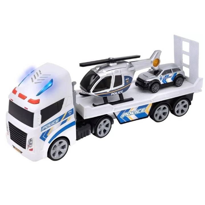 hti-toys-teamsterz-police-transporter-mighty-machines-satamasho-gadamzidi-photo-2