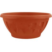 Product image of ALEANA ჟანნა 20x8.5 სმ, ტერაკოტი მცენარის პლასტმასის ქოთანი სადგამით