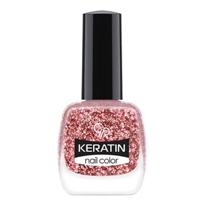 golden-rose-keratin-nail-color-glitter-no408-frchkhilis-laqi