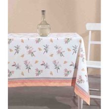 Product image of Manamo BUTTERFLY SPRİNG DİGİTAL PRİNTED TABLE CLOTH POWDER მაგიდის სუფრა 140x140სმ