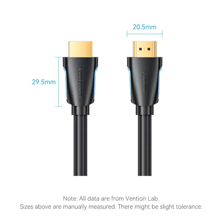 vention-vaa-m02-b1500-high-speed-round-hdmi-cable-hdmi-kabeli-photo-3