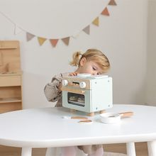 Product image of მინი ღუმელის ნაკრები – ხის როლური სათამაშო კომპლექტი