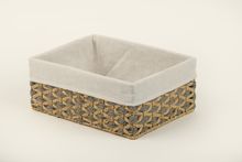 Product image of Manamo  Bety  დეკორატიული კალათა დაწნული ნაცრისფერი 35x25x16 სმ