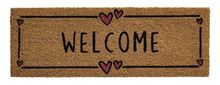 Product image of ფეხსაგები Hamat Ruco Print Welcome Hearts 26x75 სმ