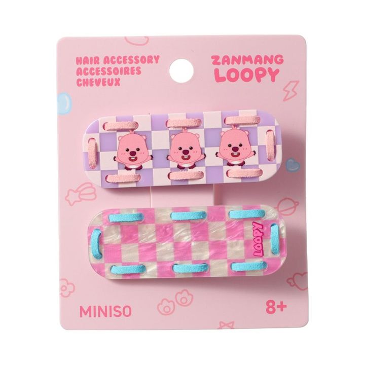 zanmang-loopy-collection-checkered-hair-clips-2ts-tmis-samagri