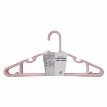 Product image of ტანსაცმლის საკიდი/Simple Cloth Hanger 10 Counts (Pink)
