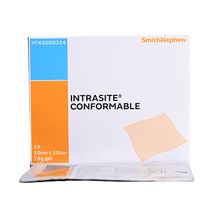 Product image of INTRASITE CONFORMABLE 10X10 სმ-ჰიდროგელის შემცველი საფენი წყლულებისა და დამწვრობებისთვის