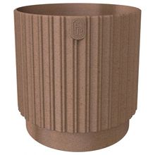 Product image of FORM PLASTIC MIKA CYLI PETIT 26 ECO WOOD 11.28 ლ NATURAL WOOD ყვავილის ქოთანი