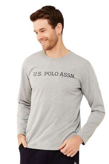 Product image of U.S. Polo Assn. 18467 კაცის პულოვერი (რუხი)