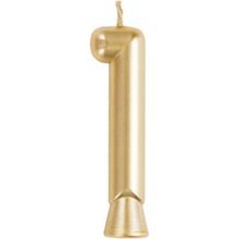 Product image of ოქროსფერი ციფრი 7სმ სანთელი