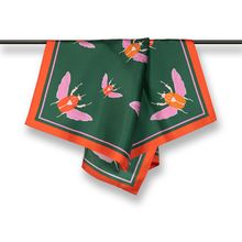 Product image of ჯოვანი მორა შარფი გიგანტური ხოჭოები ნატურალური აბრეშუმი მწვანე