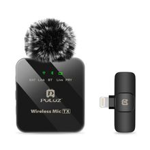 Product image of Puluz Wireless Microphone 1x უსადენო სამკერდე მიკროფონი