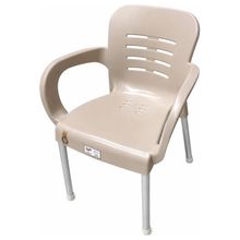 Product image of DOMINO HILAL CHAIR CAPPUCCINO 60X42X81 სმ ბაღის სავარძელი ეზოს სკამი
