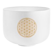 Product image of Meinl Sonic Energy Crystal Singing Bowl 10" - Flower of Life/128Hz მომღერალი თასი