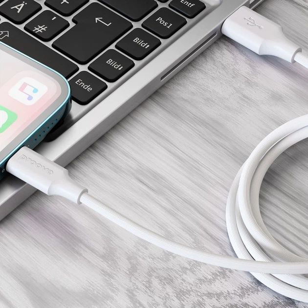 cable-proove-striped-silicone-usb-to-lightning-1m-white-photo-2