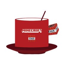 Product image of კერამიკის ჭიქა/Minecraft Ceramic Mug with Coaster 350mL(Red)