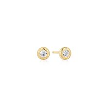 Product image of Earring / E072-01G ოქროსფერი ქალის საყურე 925 სინჯის ვერცხლი