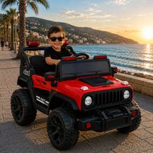 Product image of საბავშვო ელექტრო მანქანა Jeep M-60D-R (2 ძრავა, 12V)