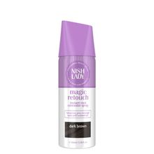 Product image of Nishlady Magic Retouch Spray Dark Brown 100 ml თმის შესაფერი სპრეი