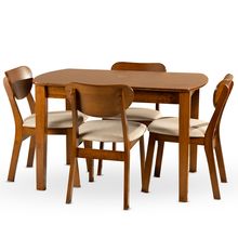 Product image of RH გასაშლელი მაგიდა + 4 სკამი