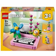 Product image of LEGO CREATOR Typewriter with Flowers ონსტრუქტორი