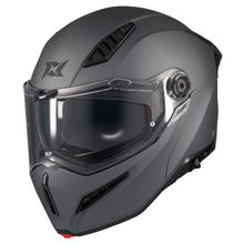 Product image of AXXIS Ghostfighter SV SOLID MATT TITANIUM S მოდულარი ჩაფხუტი