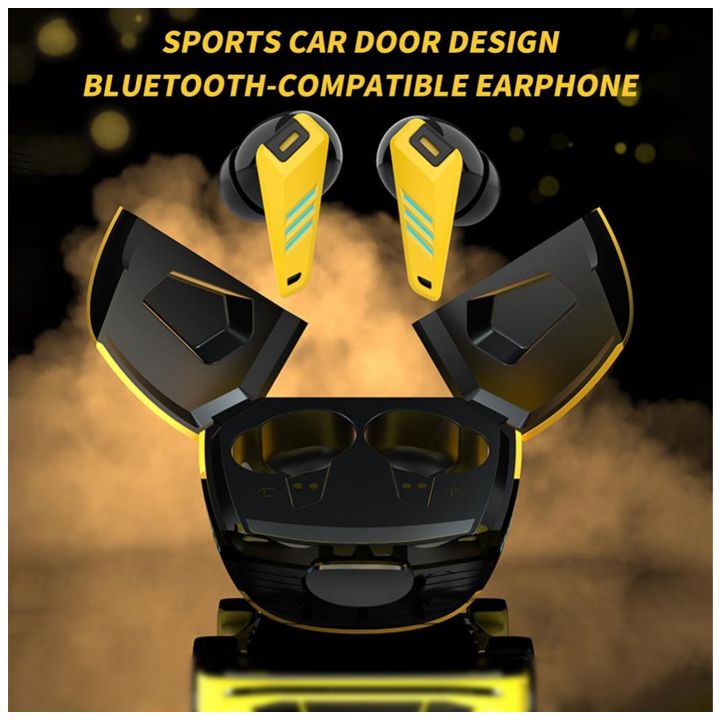 yx07-tws-earphone-yellow-usadeno-qursasmeni-photo-3