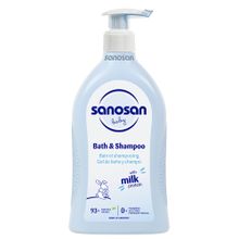 Product image of Sanosan ბავშვის შხაპ-გელი და შამპუნი 500მლ