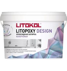 Product image of LITOKOL Litopoxy Design ეპოქსიდური ფუგა უფერო ბაზა 1კგ