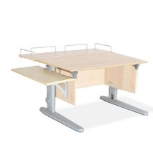 Product image of სამეცადინო მაგიდა ერგო ეკო 100 უკანა და გვერდითა თაროთი